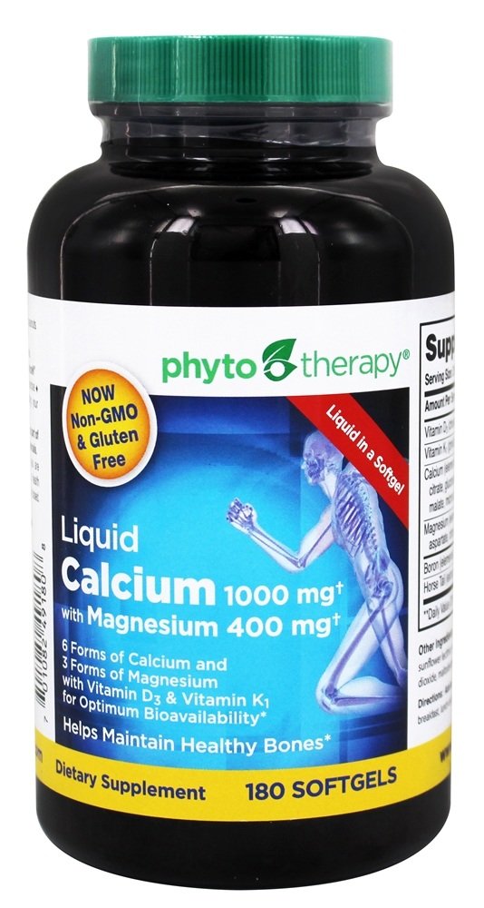 Phytotherapy Rx Kalsium Liquid Softgel - 180 per Pack - 1 Masing-masing.
