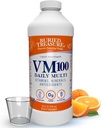 Treasure VM100 Harian Multi - 32 Pelayan, Limid Vitamin Tambahan Mineral dengan Dose Cup