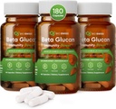 Bio Swiss Beta Glucan Daya kekebalan - 1.3D- 1.6D Glucan dengan Vitamin D - Imune Dukungan Support untuk Enhanced Pertahanan dan Wellness - Vegan, Gluten- Bebas (180 Capsules)