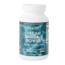 BRAINMD Dr Amen Vegan Omega-3 Power - 60 Plant-Based Softgels - 1.100 mg EPA & DHA - Mendukung Fokus, Memory & Heart Health - Vegan, Gluten Free & None-GMO - 30 Servings