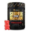 ALPHA LION Pra Workout Powder, Beta Alanine, L-Taurine & Tri- Source Caffeine for Substained Energy & Focus, Nitric Oxide & Citrulline for Pompa (21 Servis Darah Singa), Paket 1