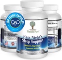 Cukup Natures Pure - Easy Night 's Sleep Duplement - Natural Suplement - Magnesium