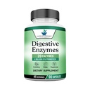 Enzymes Digetical Plus Propoles & Prestasi, 120 Veggie Capsules, For Ditraffic With Amylase, Bromelain, Papain, Lipase, Lactase, Protease, Papiin, Cellulase, Vegan & Gluten Free, 2 Pasokan Bulan