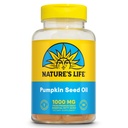 Suplemen Nature 's Life Pumpkin Seed Oil - Sumber Omega 3 6 Escids Acids dan Antioksidants - Dingin Menekan dari Benih Pumpkin Organik - Vegan, garansi 60 hari, 90 Softgeels