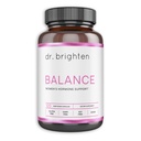 Dr Brighten Saldo - Hormone Keseimbangan Perempuan dengan Chasteberry dan DIM - Target Hormonal Acne, Period Issues, & PMS - Vegan, Non- GMO