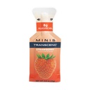 Transcend Foods Mini Strawberry Gel (.6 oz, Paket 12) Fast- Acting Carb Gel Strawberry Flavor - Ukuran Perjalanan, Caffeine Bebas, Gluten Bebas