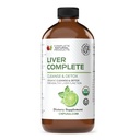 Complete Natural Products Liver Complete 12oz - Organic Liquid Cleanse & Detox Suplemen untuk High Enzymes, Fatty Liver, Dukungan Hati