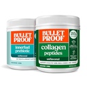 Bulletproof Duo Kit 124; Collagen Peptides Protein Powder untuk Skin, Bones dan Joints - 18g Protein, 17,6 Oz & Innerfuel Prebiotic Powder untuk Gut, Gas Relief, Digetical Health dan Dukungan Imune