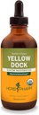 Herb Pharm Yellow Dock Cair Ekstrak untuk Digetical System Support - 4 Ounce