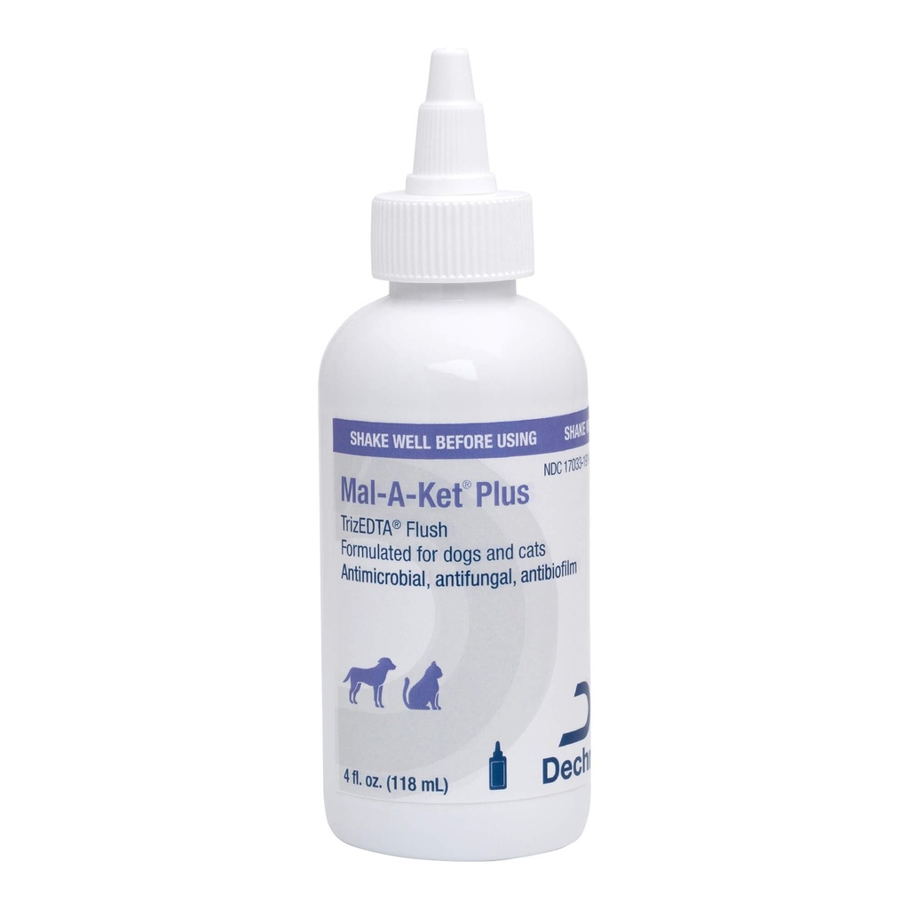 Mal- A- Ket Plus Trizedta Flush for Cats and Dogs, 4 oz