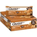 Chocolate Peanut Butter Bars Quest, 20g Protein, 1g Sugar, 4g Net Carb, Gluten Free, Keto Friendly, 12 Count