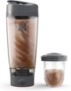 ProxProxShaker Bottle 124; Rechargable, Powerful for Smooth Protin Shakes 126; including Suplemen Penyimpanan - BPA Free 124; 20oz Cup (Grafite Gray)