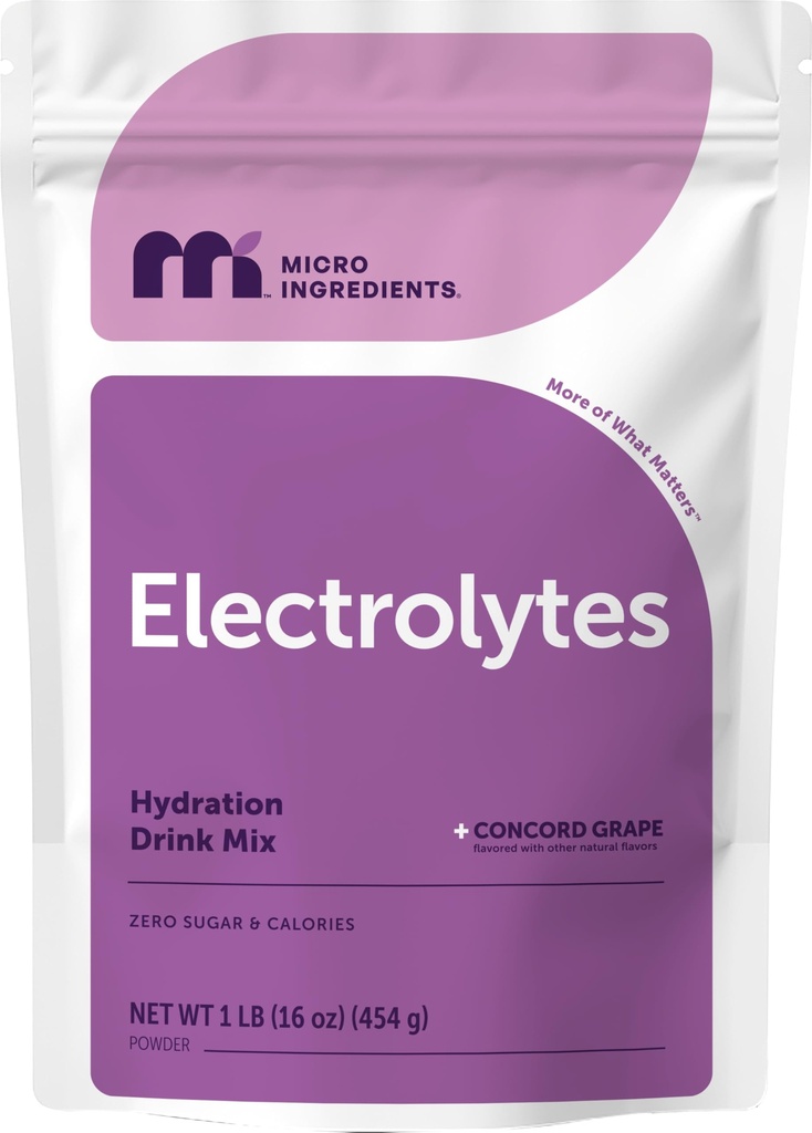 Mikro Ingrediation Hydration Electrolite Powder, 1lb (69 Servings)