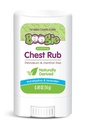 Boogie Chest Rub Stick for Soothing Relief, Petrolemm-Free, USDA Organic, Alami Derived, Soothing Eucalyptus dan Lavender, 0.49 oz (Paket 1)