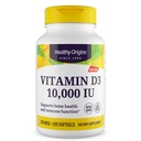 Origins Sehat D3 10.000 IU (Non- GMO, Potensi Tinggi, Dukungan Tulang, Dukungan Imune, Gluten Bebas), 120 Softgel