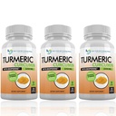 Turmeric Curcumin dengan Bioperine dan Triphala - 2250mg / d - 540 Vevgie Capsules dengan Black Pepper Extract - Turmeric Supplemen