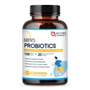 Protein TARGET NATAT untuk Kesehatan Digetical Men Digetical dengan Enzymes & Pregories, 100 Milyar CFUs, Progories Pria dengan Saw Palmetto & Cranberry untuk Prostate & Urliner Tract Health, 90 VegieCapsules