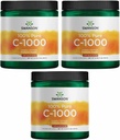 Swanson Vitamin C Powder 100% Pure Acibic Acid, Immune System Support, Skin Health, Cardiovascular Health, Antioksidant Suplemen 1000 mg (per Serving) 1 lb. 454 g (3 Pack)
