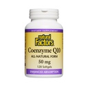 Faktor Alam, Koenzim Q10 50mg, Suplemen CoQ10 untuk Energi, Jantung dan Dukungan Antioksidan, Gluten Bebas, 120 softgel (120 porsi)