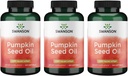 Swanson Pumpkin Seed Oil Combination Herbal Suplement 1000 mg 100 Softgel Capsules (3 Pack)