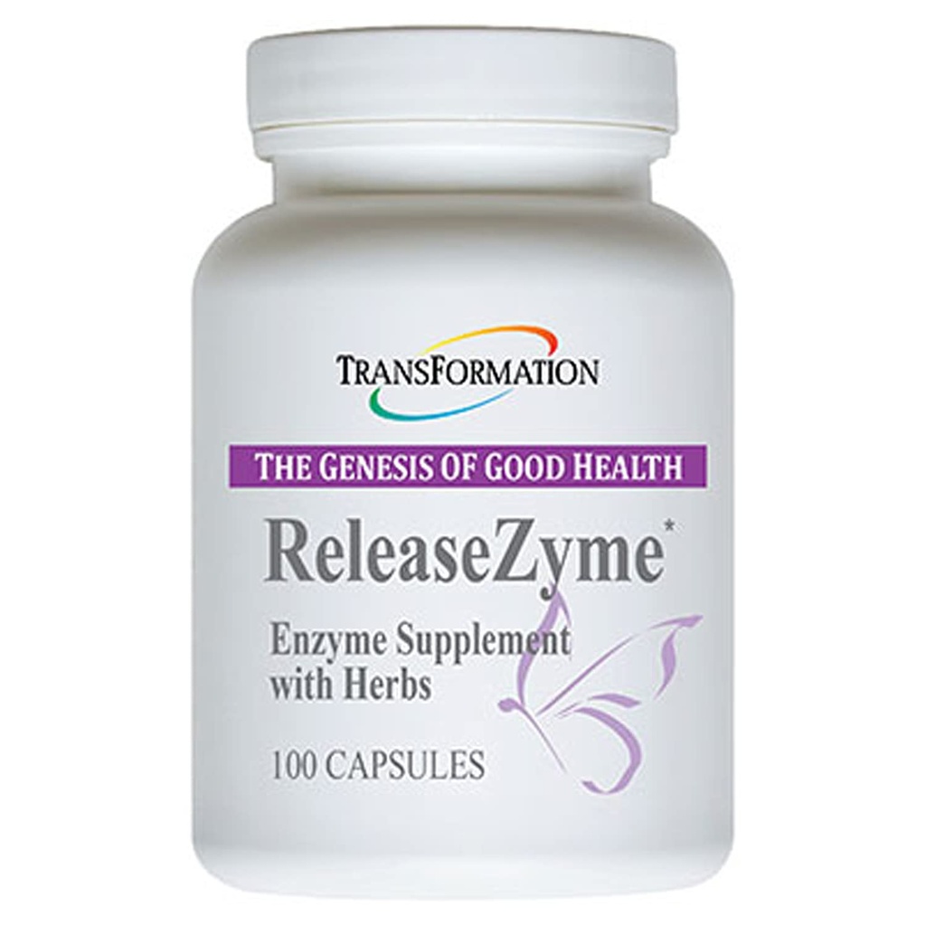TRANSFORMATION GENESIS OF GOOD HEADTH Enzymes ReloaseZyme Blend Suplement with Natural Herbs, Advanced Digetical Dups Formula dengan Protease, Helping Break Down Proteins, Plant Based Enzymes, 100