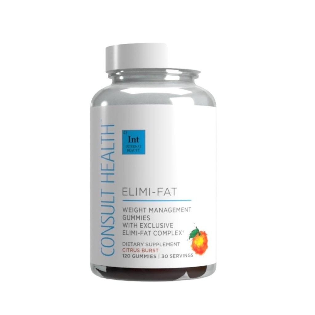 Konsultan Kesehatan ELIMI- Fat Apple Cider Vinegar Morosil Weight Management Gummies - Mendukung Weight Lost - Gluten Free, Keto, Vegan - Citrus Flavor 120 Count