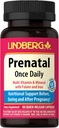 Lindberg Prenatal Vitamin for Women 124; 60 Capsules 124; Multivitamin dan Mineral with Iron and Folic Acid 124; Daily Supplemen 12.4; Non-GMO, Gluten Free
