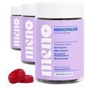O Positiv MENO Gummies for Menopause, 30 pelayan (Kembang 3) - Persediaan Bebas Hormon untuk Perempuan dengan Cohosh Hitam & Ashwagandha KSM- 66 - Membantu Leviate Hot Flashes, Night Sweats, & Mood Swings