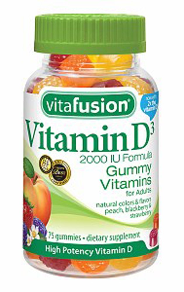 Vitamin Vitamin D 2000 IU Dewasa Gummies, 275 Cacah