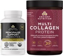 Ungeneratif Regeneratif Nuteric Progities untuk Menopause, 60 Count + Multi Collagen Protein Powder Unflastened, 45