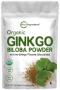 Mikro Ingredients Raw Organik Ginkgo Biloba, 8 Ounce (18 Bulan Supply), Pemasok Gratis, Pendukung Fungsi Otak dan Alertitas Mental, Tidak ada GMO dan Vegan Friendly