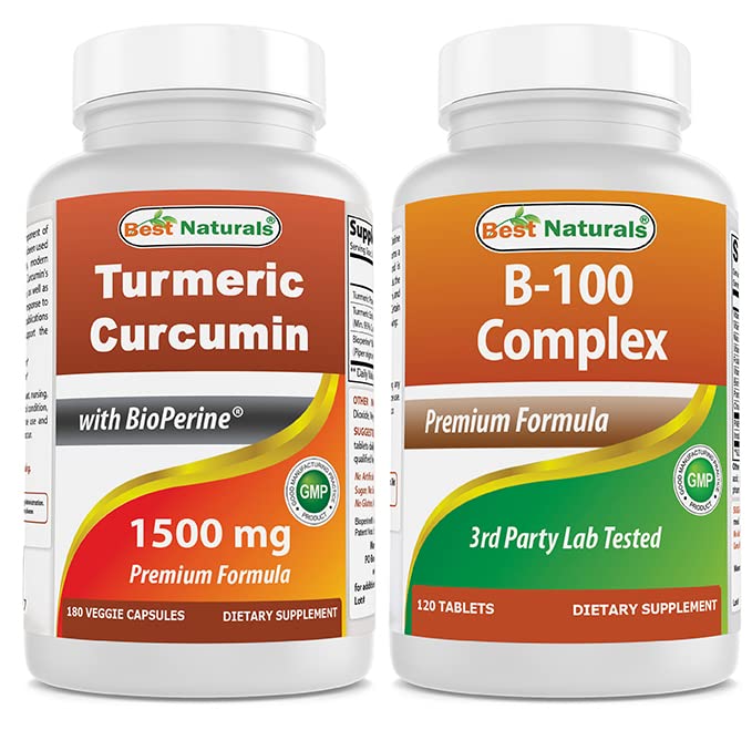Curcumin Turmeric 1500mg & B-100 Kompleks