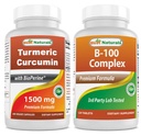 Curcumin Turmeric 1500mg & B-100 Kompleks