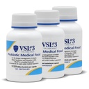VSL # 3 ® Progres for Digetical Health, IBS & UC Sympitics - 112.5B CFUS, Tinggi-Potency, Multi- Strain, Live, Refriated Probiotic, Medical Food for Gut Health Support in Men & Women, 180 Capsules