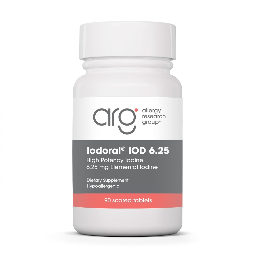 Optimox Iodoral 6.25 mg - Suplemen Iodium untuk Dukungan Thyroid, Solusi Lugol, Daily Vitamin dan Mineral, Tablets Lodium Tinggi - 90 Tablet 1 - Pack