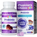 Produksi PILIHAN bagi Anak - 7 Strain Diverse, Pregulasi Organik, Vitamin dan Mineral - Secara klinis Dipelajari L. Rhamnosus - Dukungan Imuniune & Digetical - Tidak Gula atau Artificial Dyes - 60ct