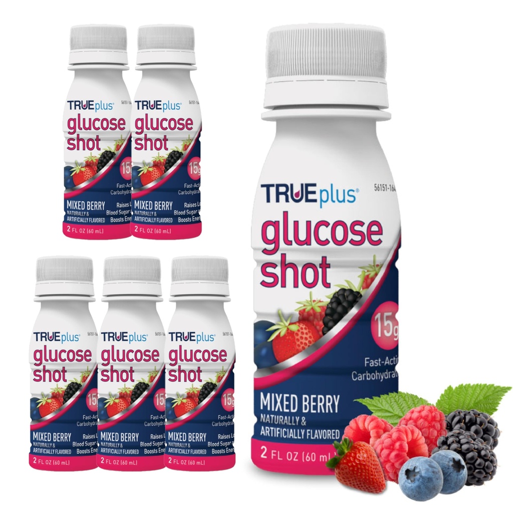 TRUEplus ® GlP 6 bottles-Mixed Berry