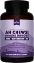 Alami Rhythm Ah Chews! Imune Booster Lozenges for Kids and Adults, No Added Sugar, with Elderberry, Zinc & Vitamin D3, 60 Kapsul