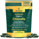 Biogenesis Organik Chlorella Mini Tablet - 1000 Count (200mg) 124; Australia Grown 124; Kaya dalam Chlorophill, Vitamin & Minamins & Minemared 124; Mendukung Energi & Kekebalian 124; Vegan Mini Tablet