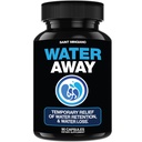 Water Away - Diuretic Water Pills - Retention and Flushing, Aids in Water Relief & Water Loss for Swleples Aneles Feet, Legs or Bloating - Fast Acting Water Away Pills for (90 Capsules)