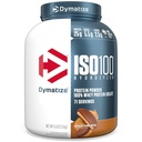 dymatize ISO100 Whee Protein Powder Isolate, Chocolate Peanut Butter, 25g of Protein, 5 Pound, 5.5g BCAAs, Kurang dari 120 Cal., Gluten Free, 1g Fat, 1g Sugar, 2g Carb (71 Pelayan)