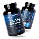 Nutrition - Man + Formula, Energi Dukungan, Dukungan Otot, dan Prostat Suplemen Kesehatan untuk Pria dengan Vitamin E, Saw Palmetto, Ginseng Korea Merah, dan Lebih, 120 Kapsul