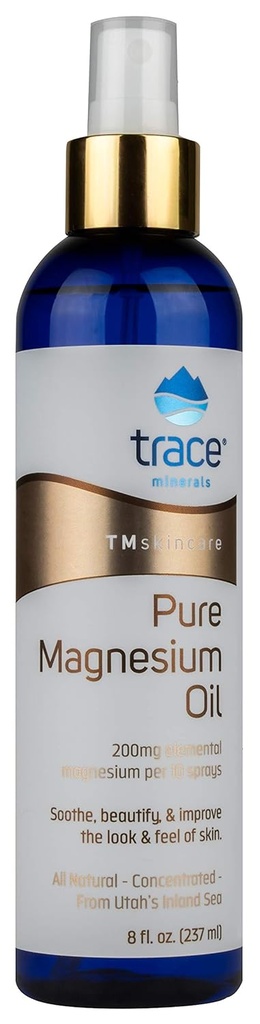 Murni Magnesium Oil Trace Mineral 8 oz Oil