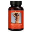 Solluna oleh Kimberly Snyder Digetical Enzymes Lipase, Amylase, Protease, Alpha- Galactosidase, Cellulase for Digelase Health, Nutrient Absorpsi, Intuch Pain, Gas & Bloating (90CT) Vegan & Nos-GMO