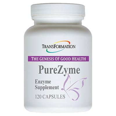 TRANSFORMATION GENESIS KEPALA BAIK - Purezyme High Potency Protreat Blend Suplemen, Physician Disarankan - Formula Lanjutan untuk Maksimum NUtrients Didistribusikan & Gut Kesehatan, 120 Capsules