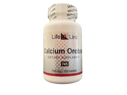 LifeLink 's Calcium Ocpin 124; 745 mg x 100 Tablet 14; Bone Health, Cardiovascular Dukung; Gluten Free & None-GMO 124; Dibuat di USA