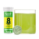 8greens Supergreens Tablets 144; Super Greens Powder Superfood Tablet, Metabolism Immunity & Focus, Daily Greens Effervescent Tablet, Organic: Aloe Vera, Spirulina, Chlorella, Lemon Lime, 10 Pegawai