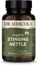 Dr. Mercola Organik Menyetrum Tambahan Diet Nettle, 60 Servis (60 Tablet), bukan GMO, Gluten Free, Soy Free, USDA Organik