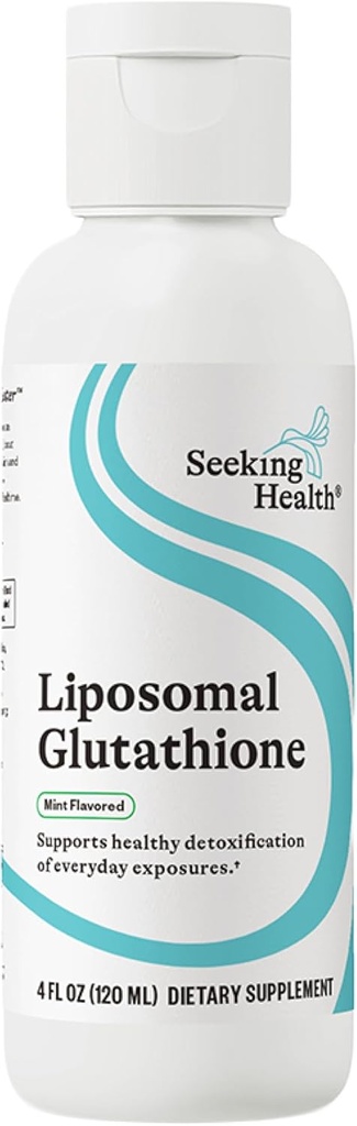 Mencari Kesehatan Optimal Liposal Glutathione 126; Menyediakan 500 mg Glutathione per Serving (Mint, 4 oz)