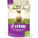 Pet Lysine for Cats, Chicken Flavor, 60 Chews - Imune and Respiratory Dukung for Cats - No Wheat or Corn - Vet Rekomendaded